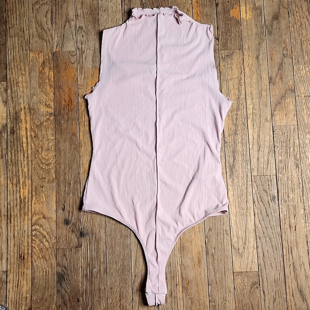 21 Saints Mock Neck Ribbed Bodysuit